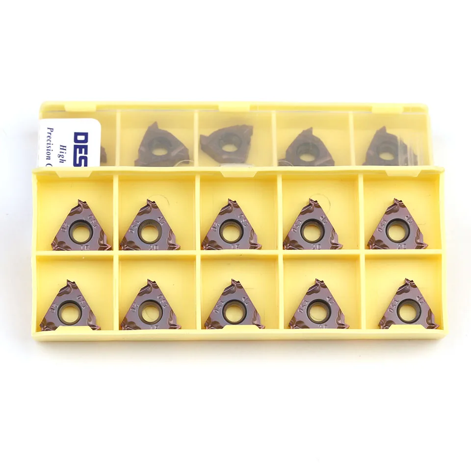 DESKAR100 % 16ERM 16IRM 1.0ISO 1.5ISO 2.0ISO 2.5ISO 3.0ISO LF6018 inserto in metallo duro inserto per tornio CNC per acciaio inossidabile