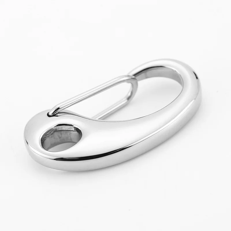 5pcs Polished Stainless Steel Lobster Clasps 32x16mm Connectors For DIY Jewelry Findings Accessories Top Quality