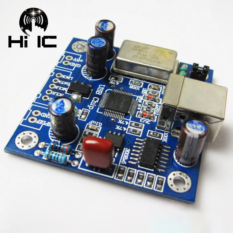 MIni USB Decoder Board SA9027/SA9023/TE7022 Fever Audio DAC Sound Card Decoding Module DIY USB to Coaxial/I2S Output Board