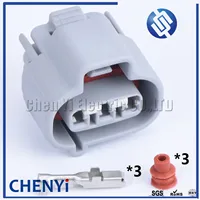 Conector de automóvil impermeable hembra de 3 pines, Sensor VSS para Honda K20, TOYOTA, Carola, Corolla Alto, 11143, DS-BN-3F-GR, 90980-11145