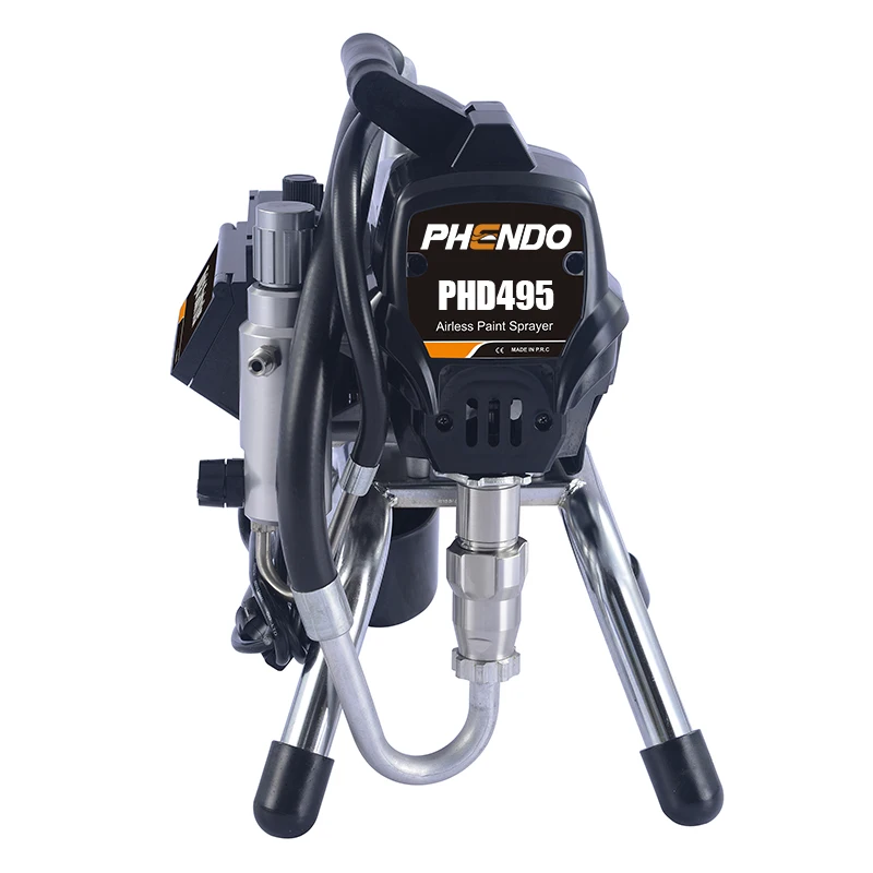 PHENDO Professional Electric Airless Paint Sprayer 495 Painting Machine Tool 3045psi 2.2L Sprayer Suit for Indoor Fence Spraying