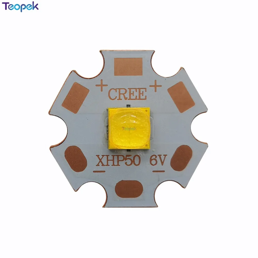 Imagem -02 - Frio Branco Neutro Lâmpada Led Branco Quente Cobre Pcb 22 mm Modo Modos Modos Driver Xhp50.2 16 mm 20 mm Branco