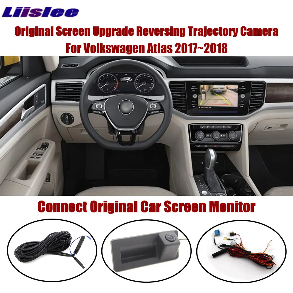 

Car Rearview Camera For VW Atlas/Teramont (CA1) 2017-2023 MQB MIB System Original Screen Revers Intelligent Dynamic HD CCD CAM