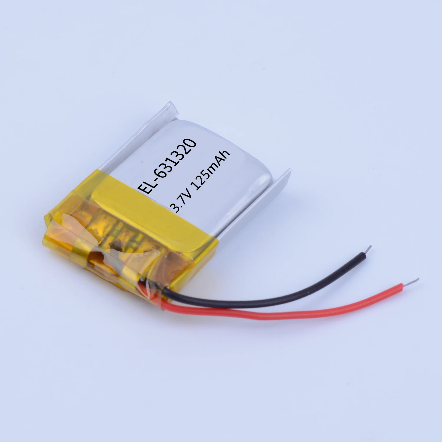 500PCS 631320 3.7V 125mAh Rechargeable Lithium Li-ion Polymer Battery for Bluetooth Headset MP3 DVR