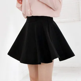 MRMT 2024 Brand Spring and Summer New Women's Skirt Large Swing Pleated Solid Color Skirt for Female Casual Skirt