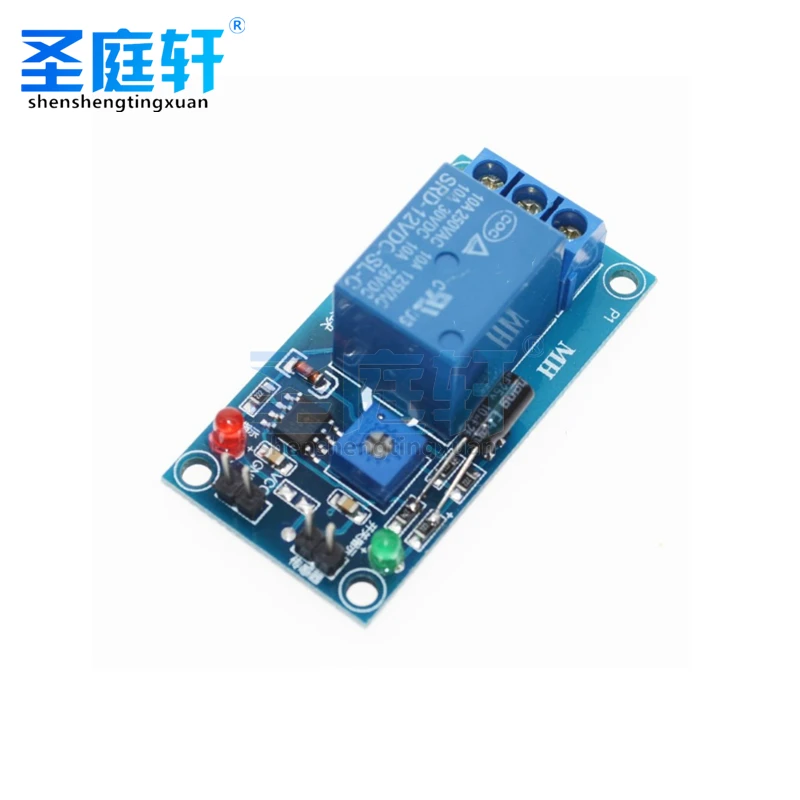 1 PCS 5V/12V Relay Soil Moisture Sensor Relay Control Module Below Humidity Start Switch Automatic Watering Soil Moisture Sensor