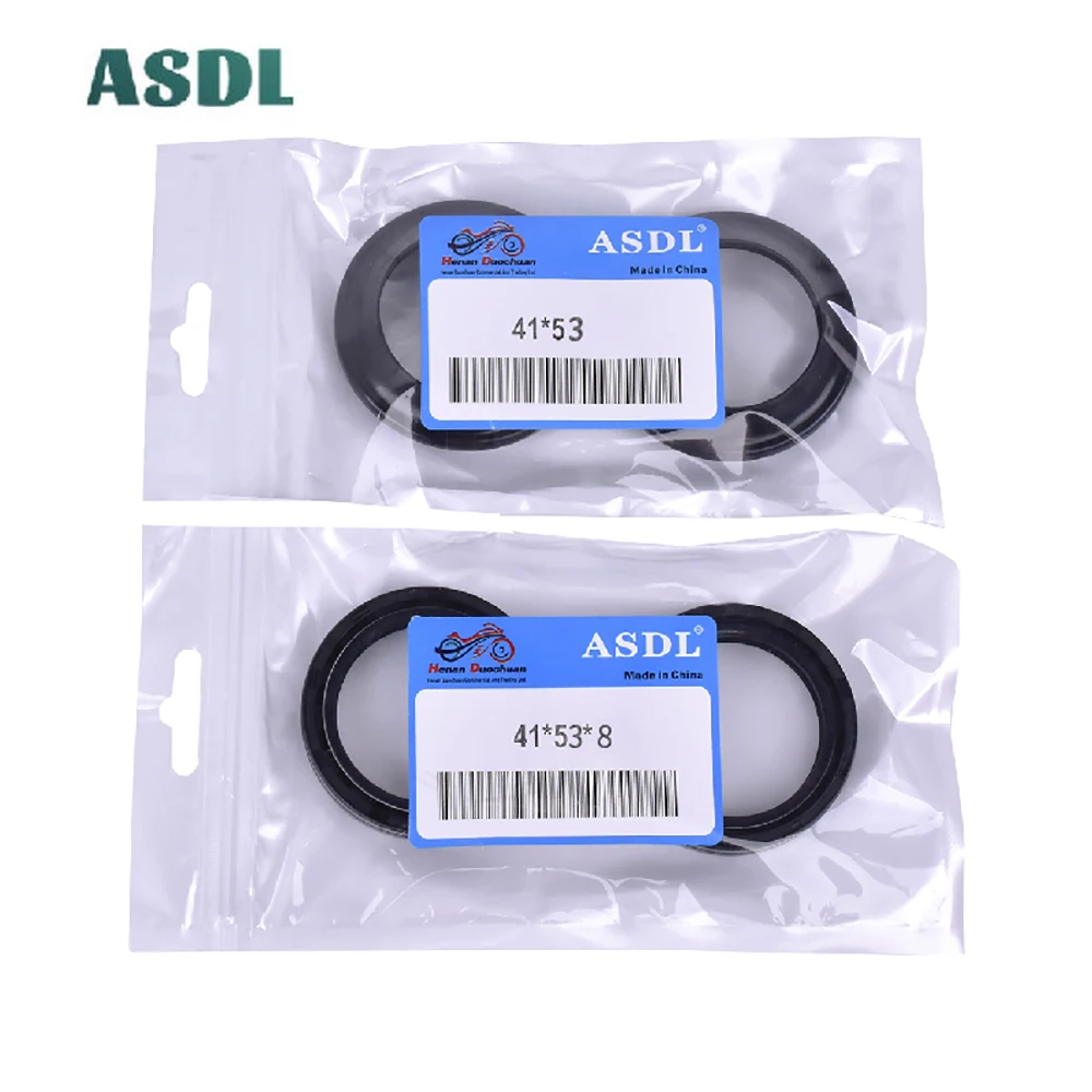 41x53x8 Front Fork Oil Seal 41 53 Dust Seal for Kawasaki ZX7R ZX9R ZX10R ZX-10 ZX 6R 7R 9R 10R ZXR750R ZXR750 ZXR 750 Z650 Z 650