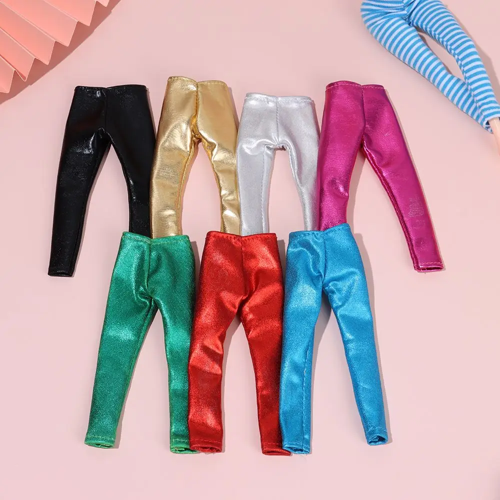 11 Style High Quality Bottom Pants 1/6 Candy Color Elastic Doll Pants Clothes Cloth Doll Trousers Handmade Dolls Accessories