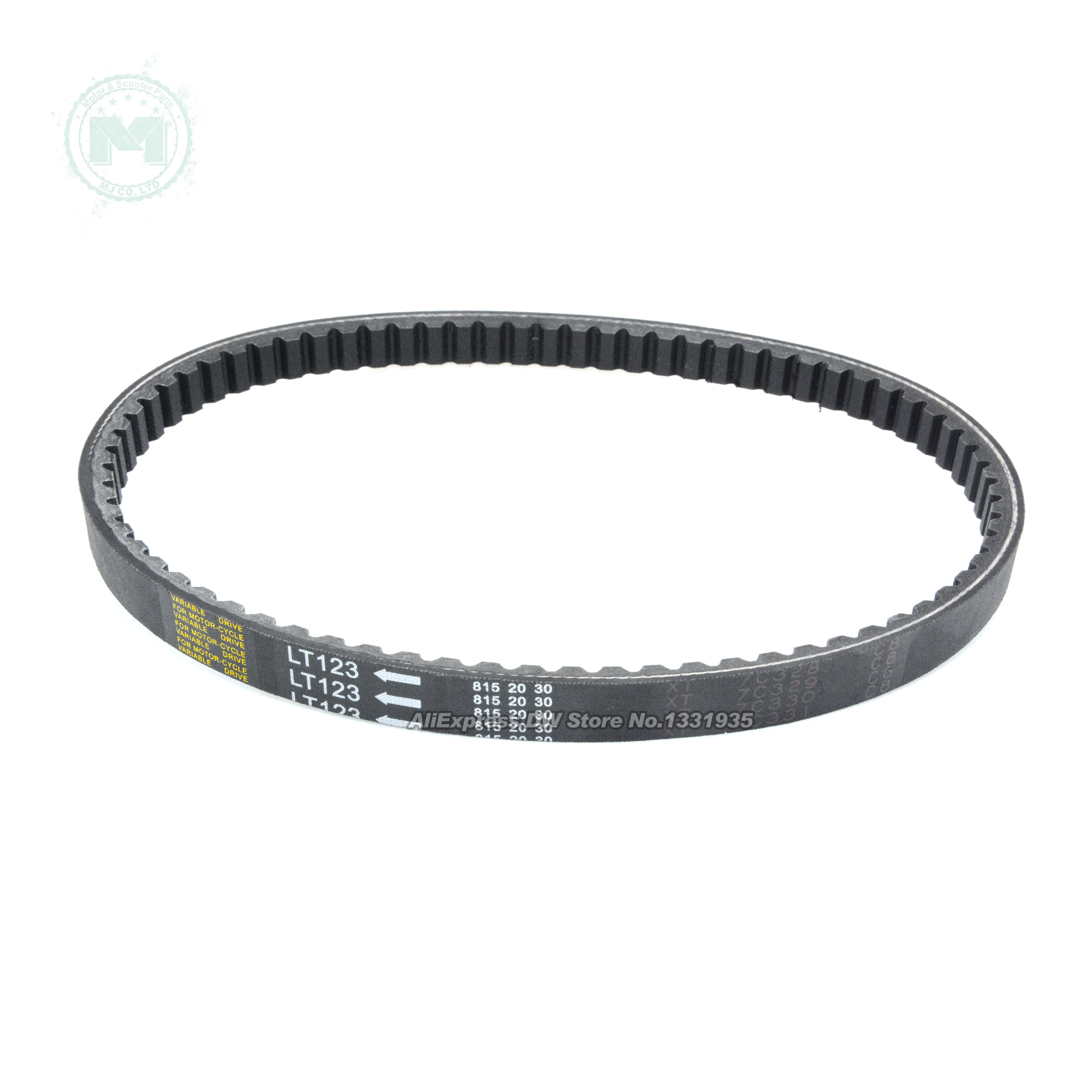 LT123 815 20 30 High Quality Rubber Drive Belt Motorcycle Scooter Moped for QJ KEEWAY ARN F-ACT MATRIX 125 150