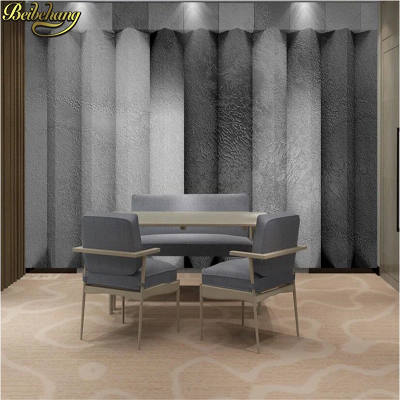 beibehang Custom Gray marble European wallpaper modern 3D Background Wall paper Mural Living Room Bedroom Home Decor Wall Papers