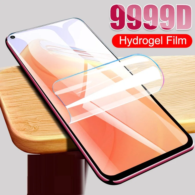 Full Cover Hydrogel Film For Oppo Realme GT 5G Screen Protector For Oppo Realme GT 5G  Case For Realme GT 5G Case 6.43