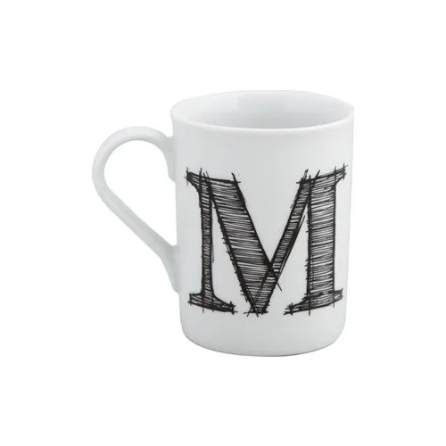 Letter (M) mug 285 cc Tea Coffee Cups Tea Coffee Sets Tea Coffee For Trophy Turkish Tea Cup Set Glass Porcelain Ceramic