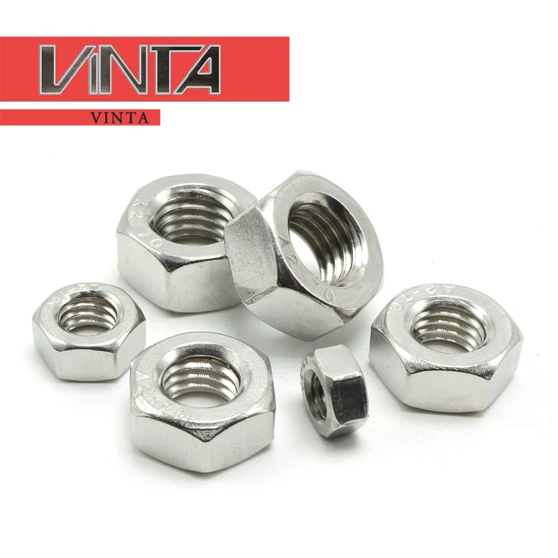 

M1/1.2/1.4/1.6/2/3/4/5/6 Hex Socket Flat Head Machine Screw Metric Thread Countersunk Hexagon Bolt Nut 304 Stainless Steel