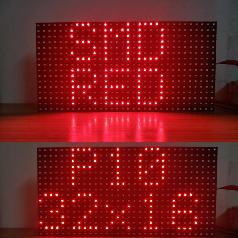 P10 Single Color SMD LED Display Module 320*160mm 1/4 Scan Drive High Brightness Semi-outdoor display Panel,Red Color module