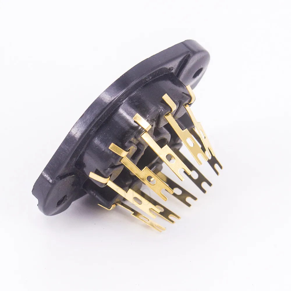 2PCS Bakeliteวาล์วหลอดTUS-Y10สำหรับEL12 EL156 ECL11 AZ11 AZ12 EZ150สูญญากาศเครื่องขยายเสียงหลอดVintageเสียงDIY