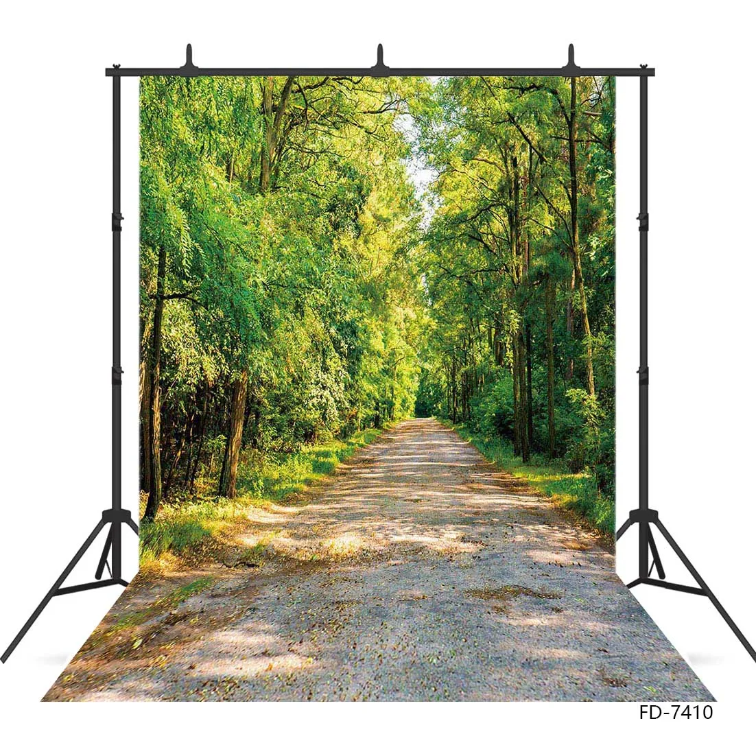 مسار مشمس في الغابة خلفيات التصوير الفوتوغرافي الصيفية خلفية مخصصة للحيوانات الأليفة لعبة الأطفال الطفل التقاط الصور استوديو الصور