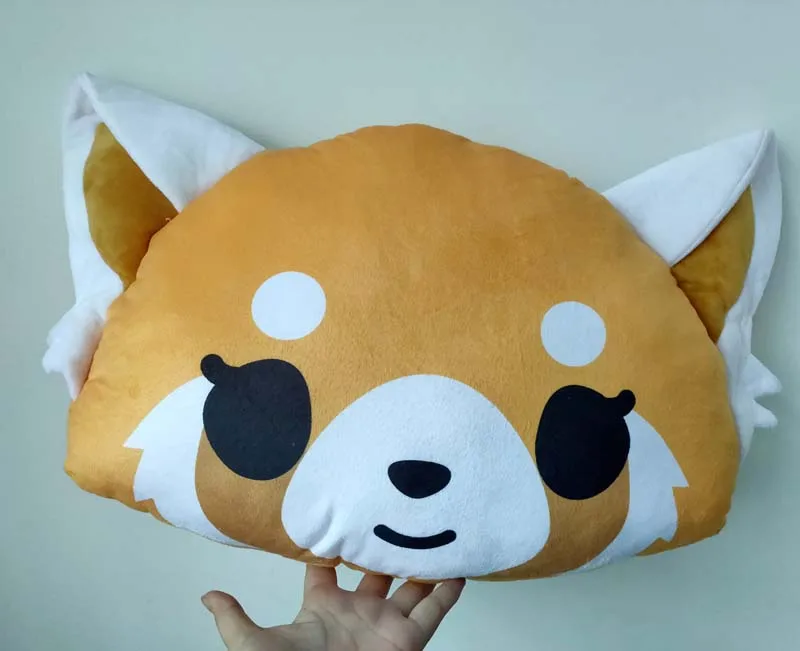 Japan Aggretsuko Aggressive Retsuko Plush Toy Stuffed Doll Pillow Children Kids Gift