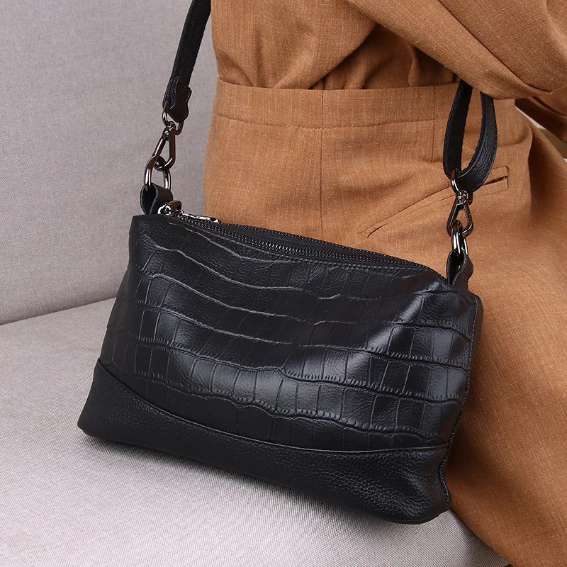 

Luxury Handbag Women's Bag Designer Genuine Leather Small Crossbody Bags for Women 2021 New Lady Shoulder Bags Party Purse