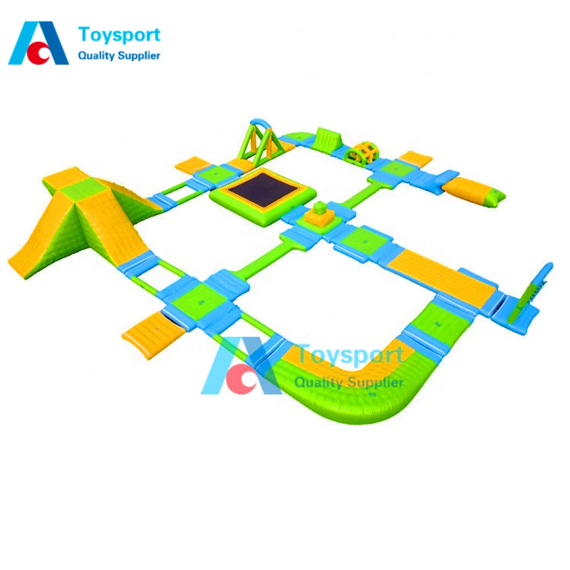 New 2020 Inflatable Water Obstacle Course Floating Inflatable Aqua Park