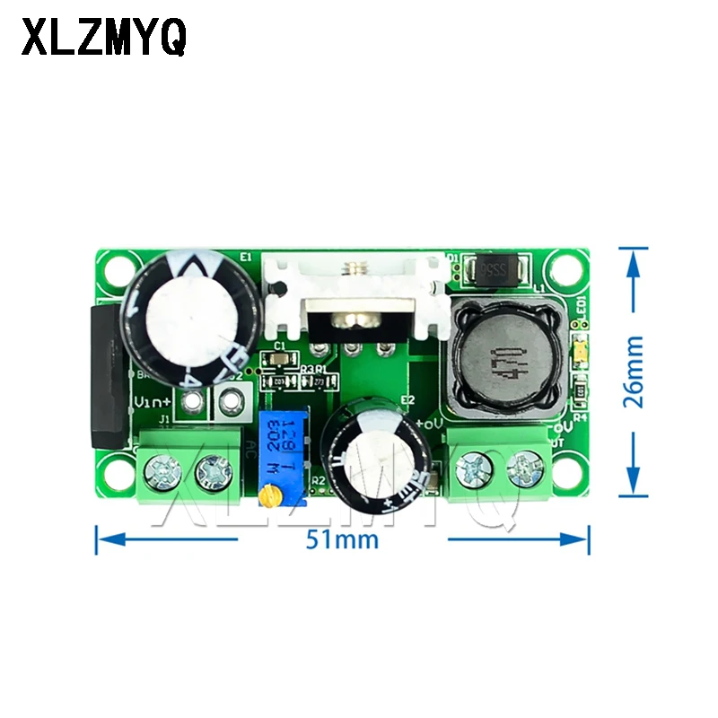 5pcs LM2596/LM2596HV DC-DC adjustable step-down 3A power Supply module DC 5V-50V 3A Large current Large power 3V 5V 12V 24V