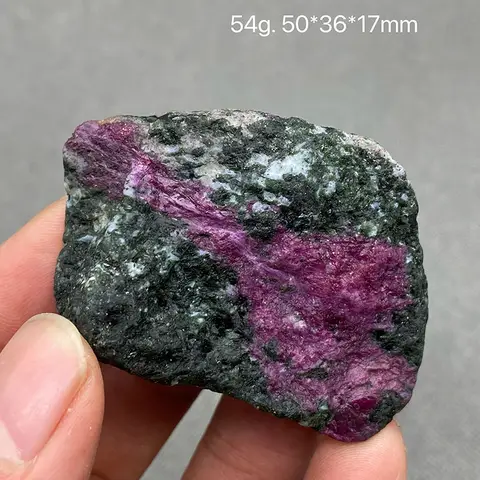 Pedras minerais ásperas de rubi fluorescente de mianmar 100% natural e cristais de cura pedras preciosas de quartzo