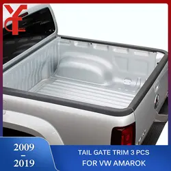ABS 3 PCS Over Rail Load Bed Liner For VW AMAROK 2009 2010 2011 2012 2013 2014 2015 2016 2017 2018 2019 Double Cab
