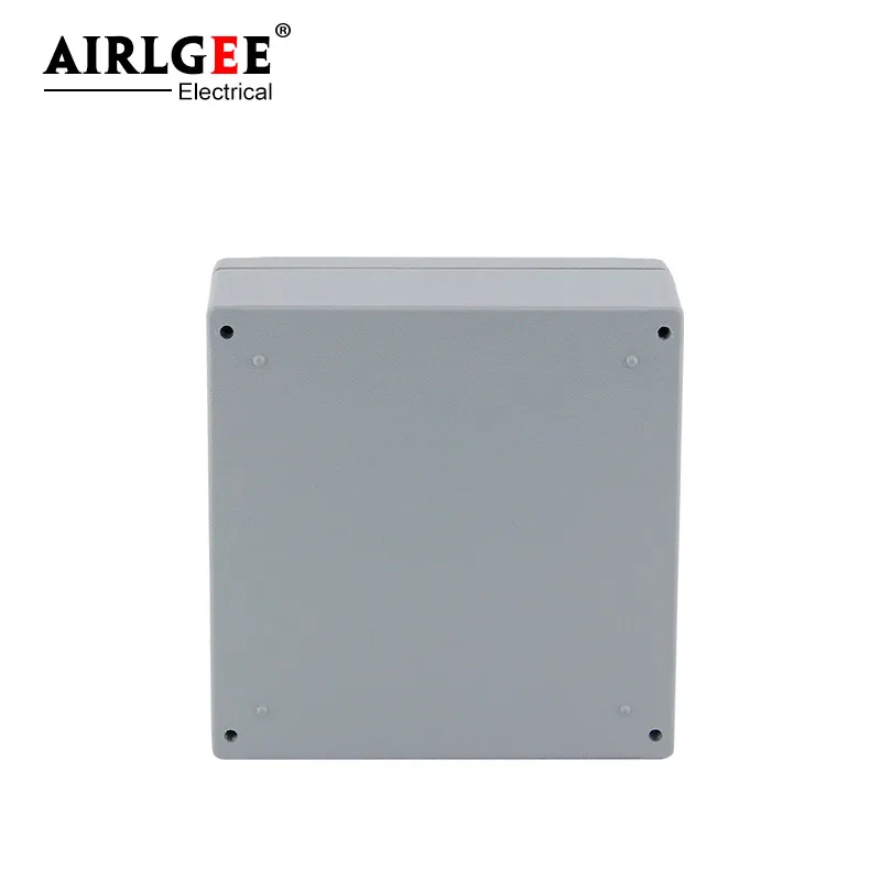 140 * 140 * 75mm IP65 waterproof cast aluminum junction box square aluminum switch electronic shell box terminal junction box