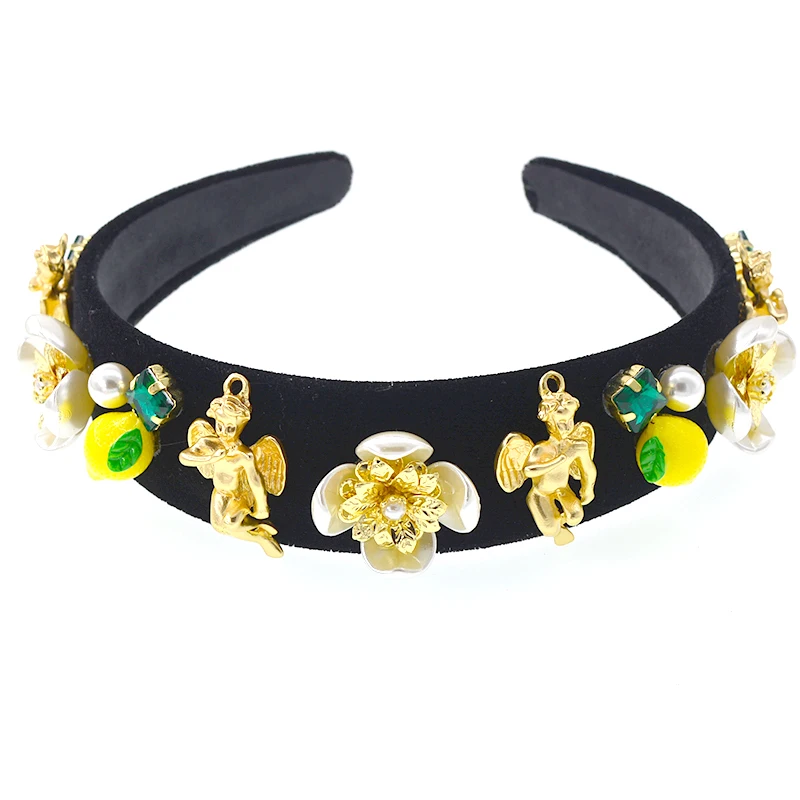 exaggerated fashion baroque vintage hairband retro wild fashion headband temperament shoot personality headband accessories