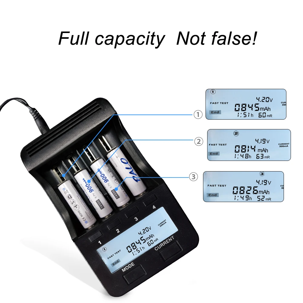 PALO 3.7V 14500 900mAh akumulator litowo-jonowy akumulator14500 AA ogniwo litowe baterii + opakowanie na baterie do latarek reflektory