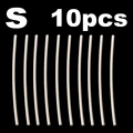 10 piezas blancas talla S
