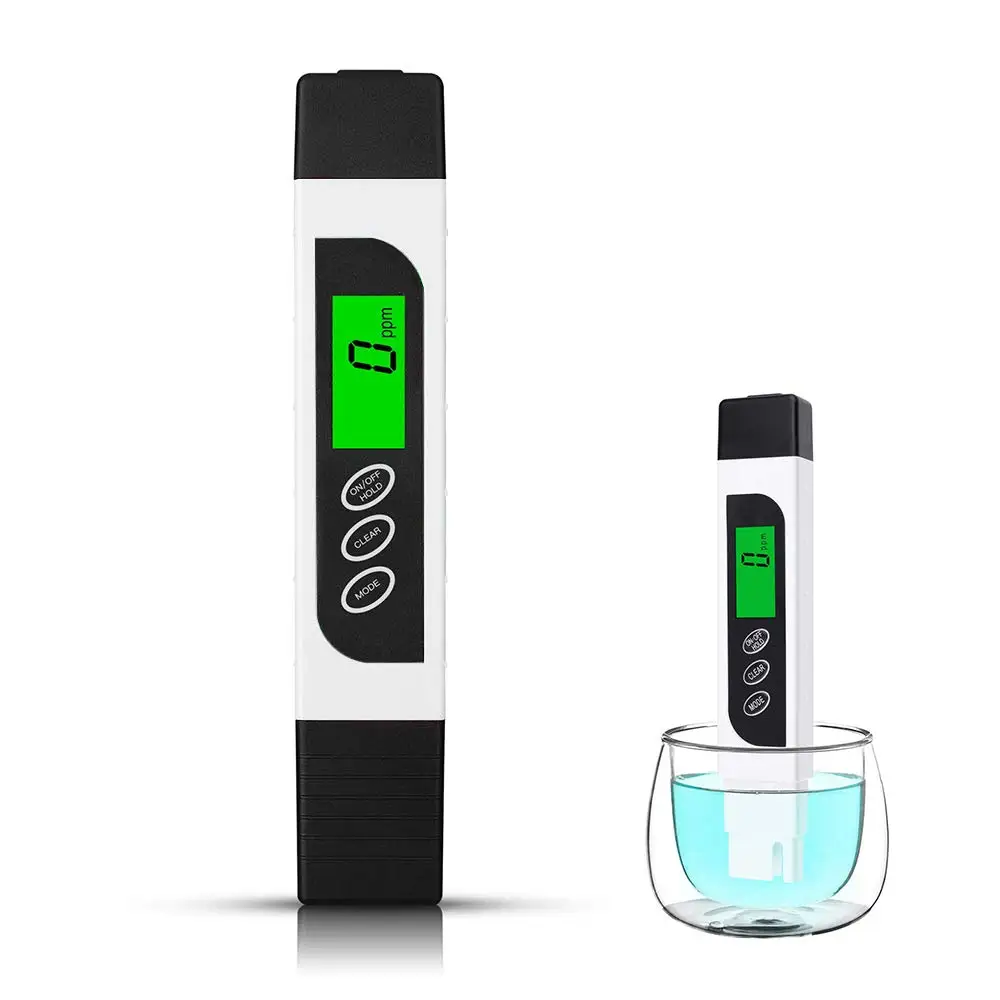 TDS Meter Water Tester Professional TDS EC and Temperature Meter (3 in 1) with Carrying Case Ideal Water Quality Meter for Drink