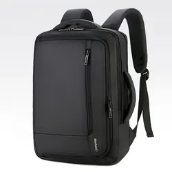 Viagem multi funcional segurança negócios mochila impermeável náilon estudante bolsa de viagem mochila masculina grande capacidade