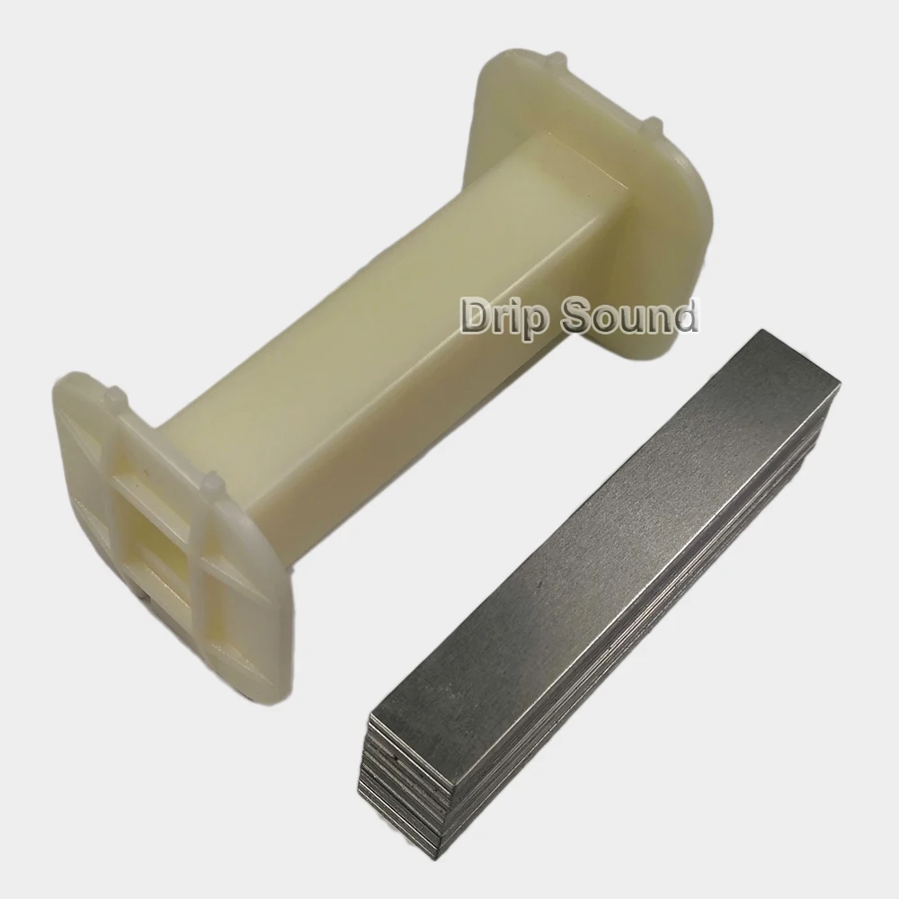 81*39*42mm Plastic Bobbin Wire Coil Winding Frame with Silicon Steel for DIY Amplifier Crossover Inductor