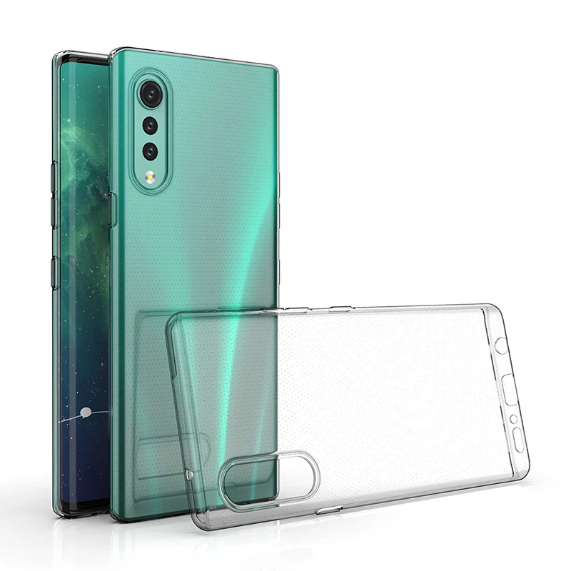 

Ultrathin Transparent Phone Cases for LG Velvet G9 ThinQ 4G 5G Soft TPU Full Protective Clear Mobile Back Cover LGVelvet Housing