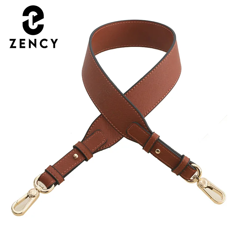 Zency Soft Genuine Leather Shoulder Strap Part Accessories Female Messenger Bag Strap Replacetment Handle Crossbody Bags strap