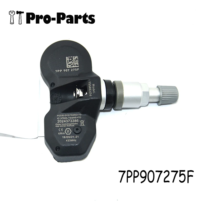 

1 шт. новый датчик давления в шинах TPMS для Audi A4 A6 A8 Q7 R8 7PP907275F 4F0907275D 433 МГц