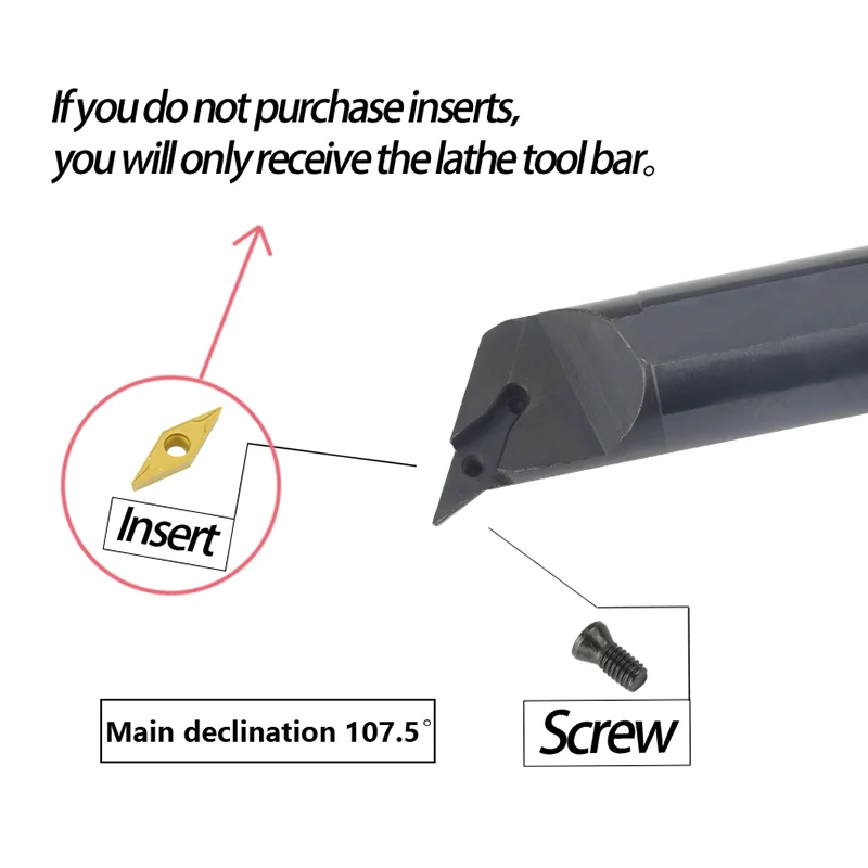 SVQBR S20R-SVQBR11 S25S-SVQBR16 lathe cutter Internal Turning Tool Holder Boring Bar SVQBR carbide insert  VBMT11/16 cnc