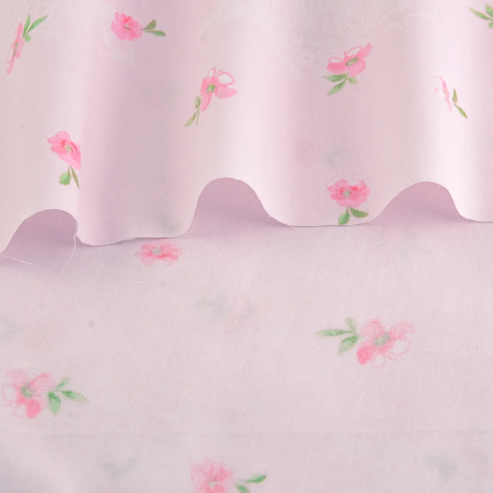 Teramila Rose Gedruckt Baumwolle Stoffe durch die Meter für Nähen Stoffe in Meter Freies Verschiffen, Bettwäsche Sets, quilts, Patchwork, Kleid – Detail 24