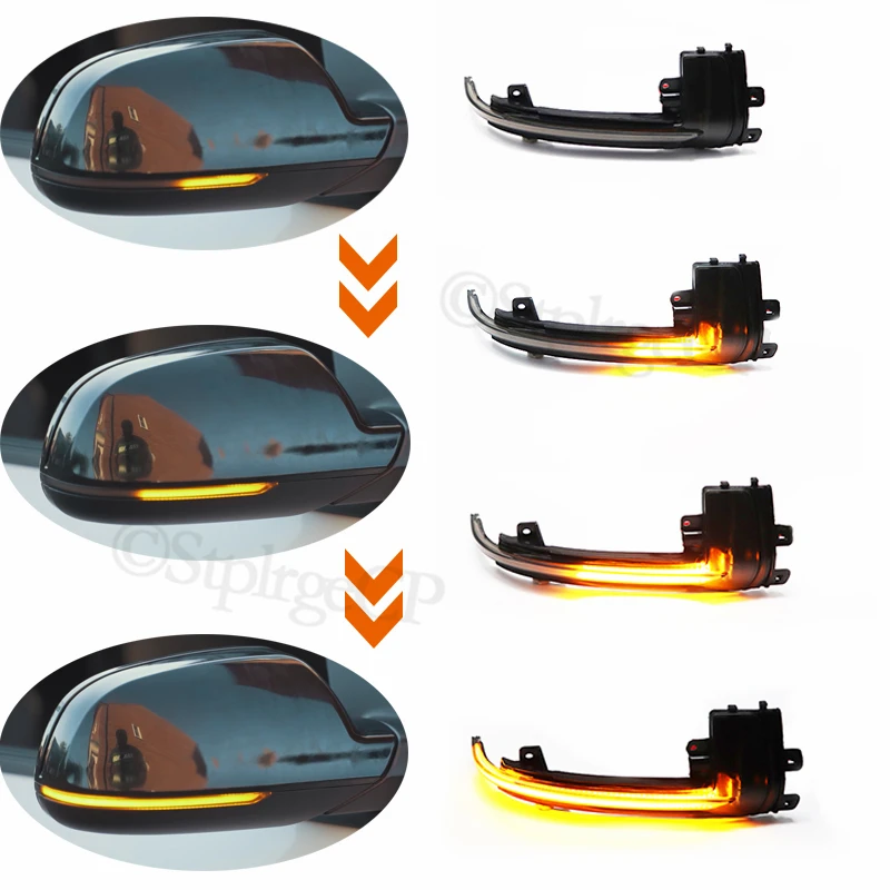 

High quality LED dynamic scrolling rearview light turn signal car rearview mirror streamer light For Audi RS3 2012 only