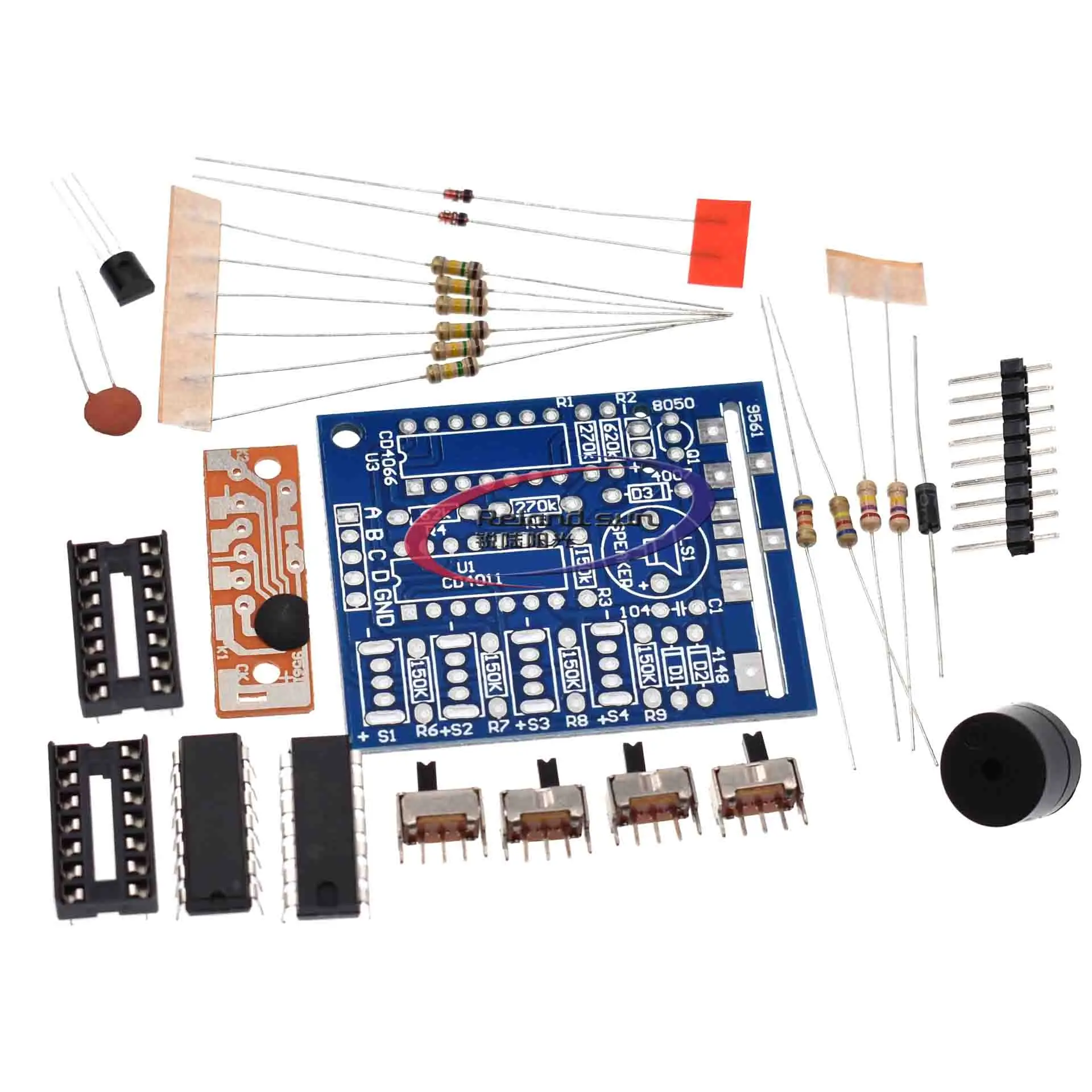 16 Music Box Sound Box Electronic Production DIY Parts Components Accessory Kits