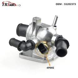 55202373 gruppo termostato per Alfa Romeo Mito Fiat Doblo Fiorino Idea Punto Qubo Strada Lancia Musa Ypsilon 1.3 CDTI 4pin