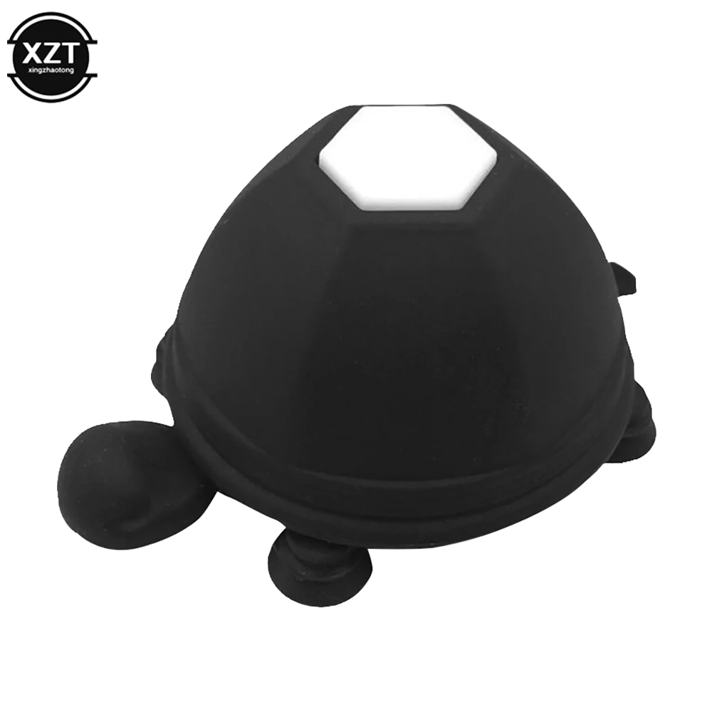 Cartoon Turtle Shape Silicone Cable Winder Protector Desktop Wire Earphone Clip Organizer Line Fixer Novelty Mobile Phone Holder