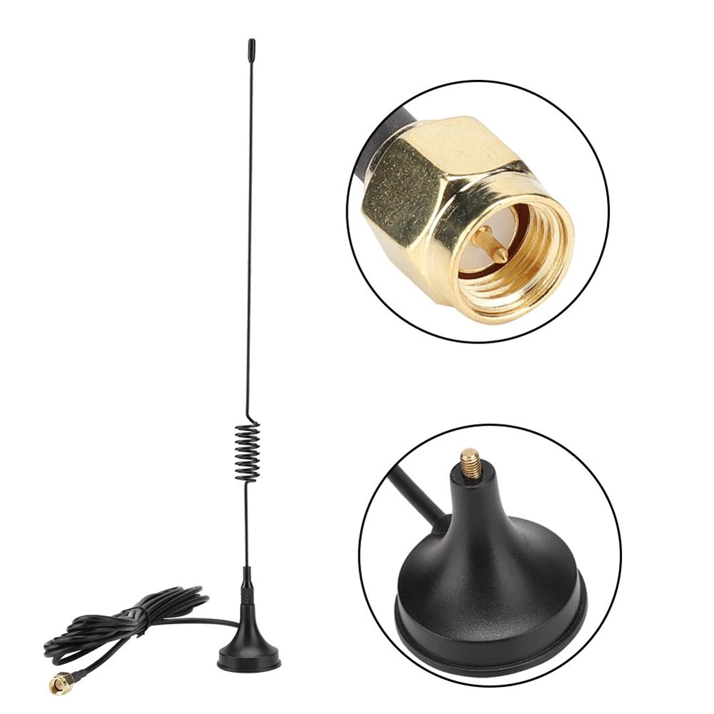 Car Home Signal Enhancement Repeater Suitable For GSM Outdoor Sucker Antenna 2G 3G 4G GPRS 2.4G 433MHz 12dBi High Gain Antenna