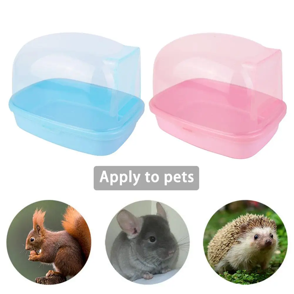 Pet Hamster Bath House Pool Chinchilla Pet Dust Sand Bathroom Shower Room Toilet Hamster Sand Bathroom Toilet Chinchilla Bath