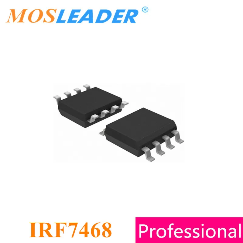 

Mosleader IRF7468 SOP8, 100 шт., 1000 шт., IRF7468TRPBF IRF7468PBF IRF7468TR, N-канальный, сделано в Китае, высокое качество