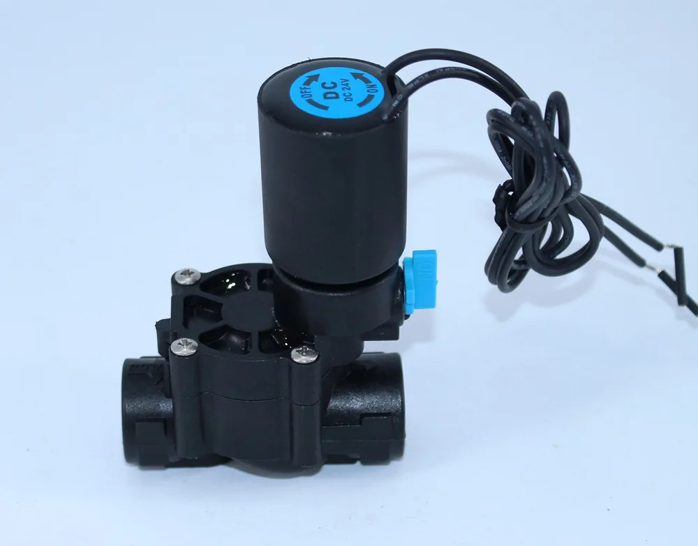 Normally closed DC12V24VAC24V220V pulse 6-24V 3 points 6 points 1 inch pipe low flow irrigation solenoid valve