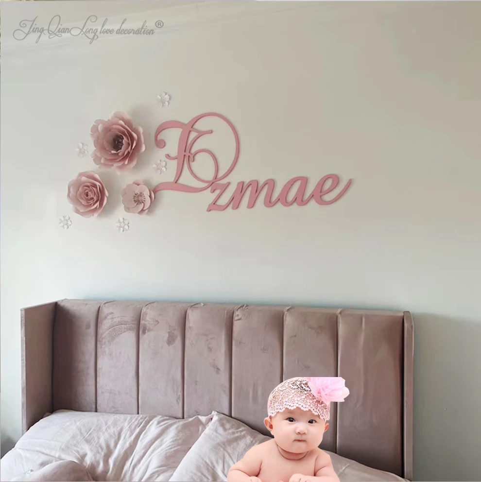 Custom Wooden Name Wall Plaque, Children's Name Plaque, Name Plaque, Kids Decor, Personalized, Wall Art