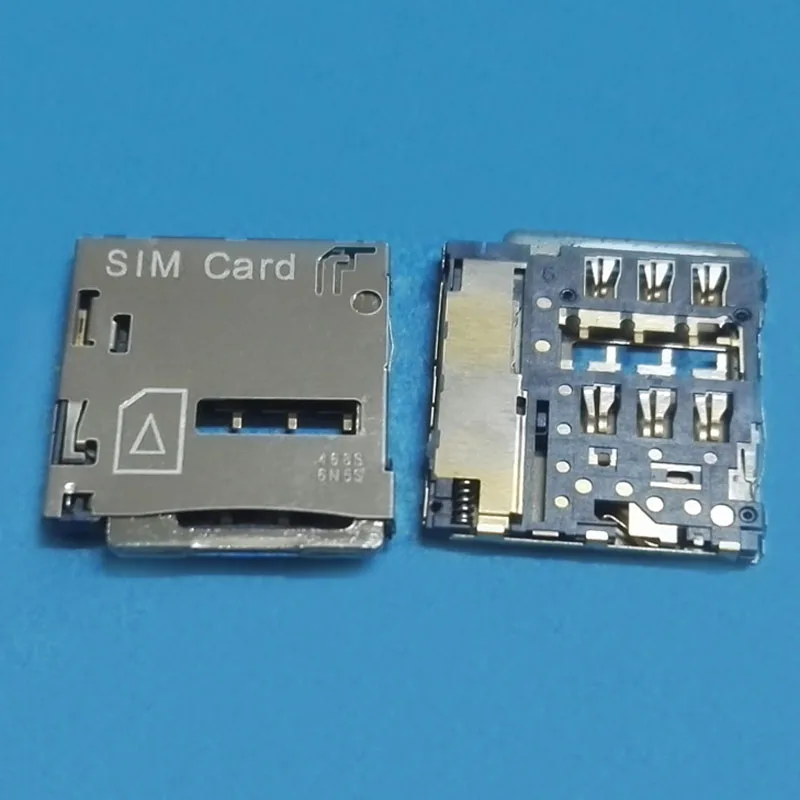 

1Pcs Reader Sim Card Socket For Samsung Galaxy S4 I9500 I959 I9505 I9508v I9508 I9507 I9506 I545 L720 Slot Tray Holder Connector