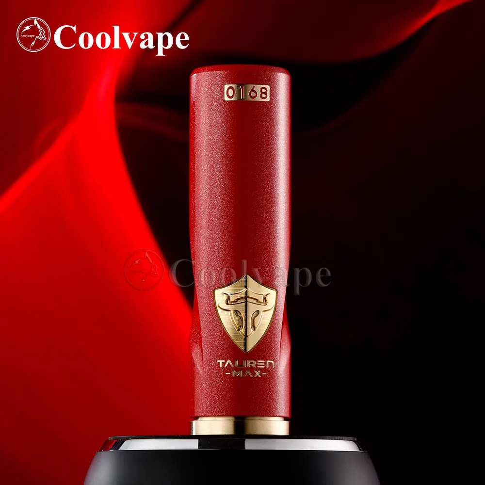 Coolvape Originele Tauren Max Hybrid Mech Mod 18650/20700/21700 Batterij 26Mm Vaporizer Vape Mechanische Mod