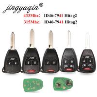 315/433Mhz ID46 Remote Car Key Entry Transmitter for Dodge RAM JEEP Commander Compass Grand Cherokee Liberty Wrangler Chrysler
